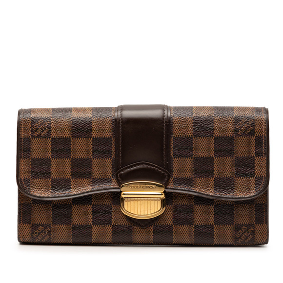 Louis Vuitton Handbags - Pre-Loved Louis Vuitton Damier Ebene Sistina Portefeuille Wallet